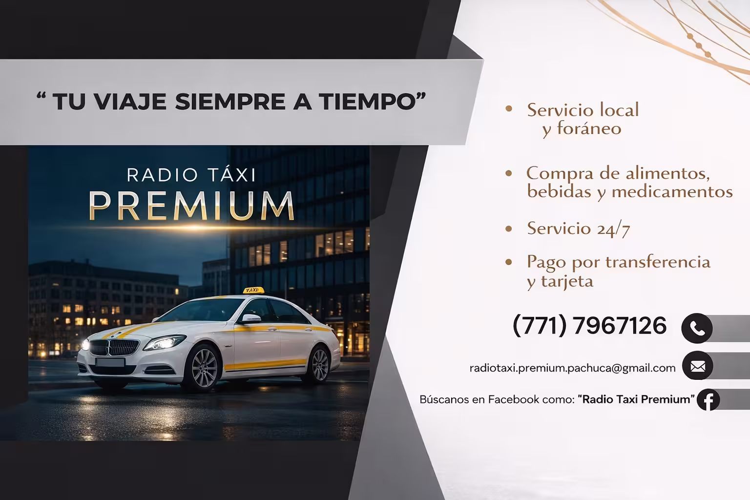 Información táxi
